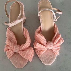NEW Loeffler Randall dupes, pink, size 8.5